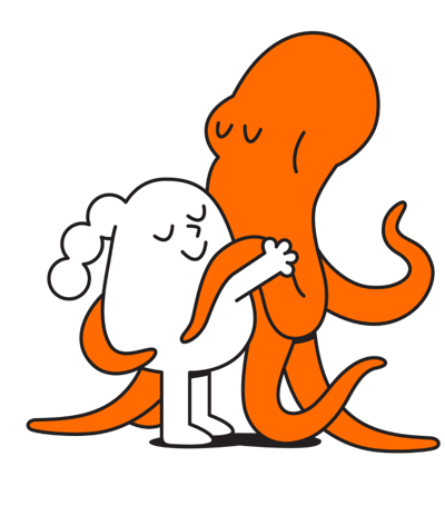 Octopus orange